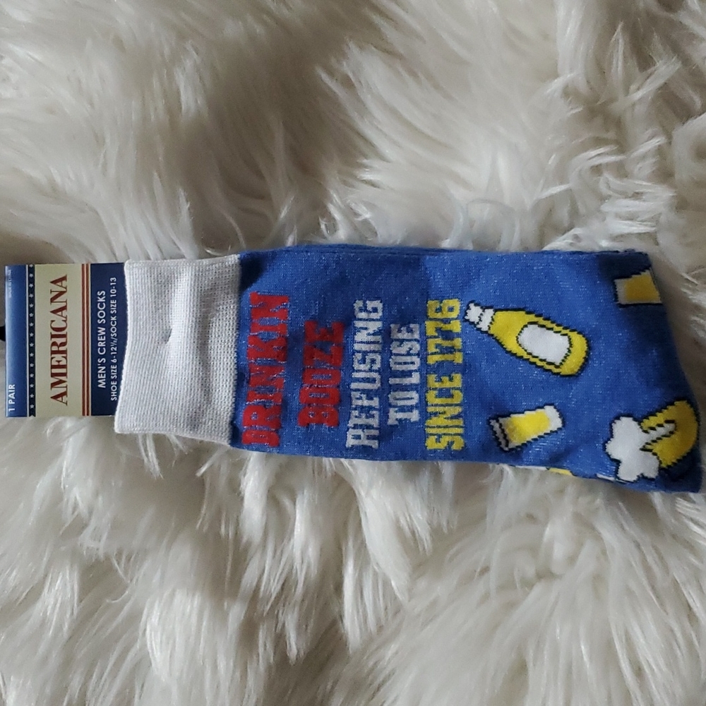 🦋5/$25 Americana crew socks